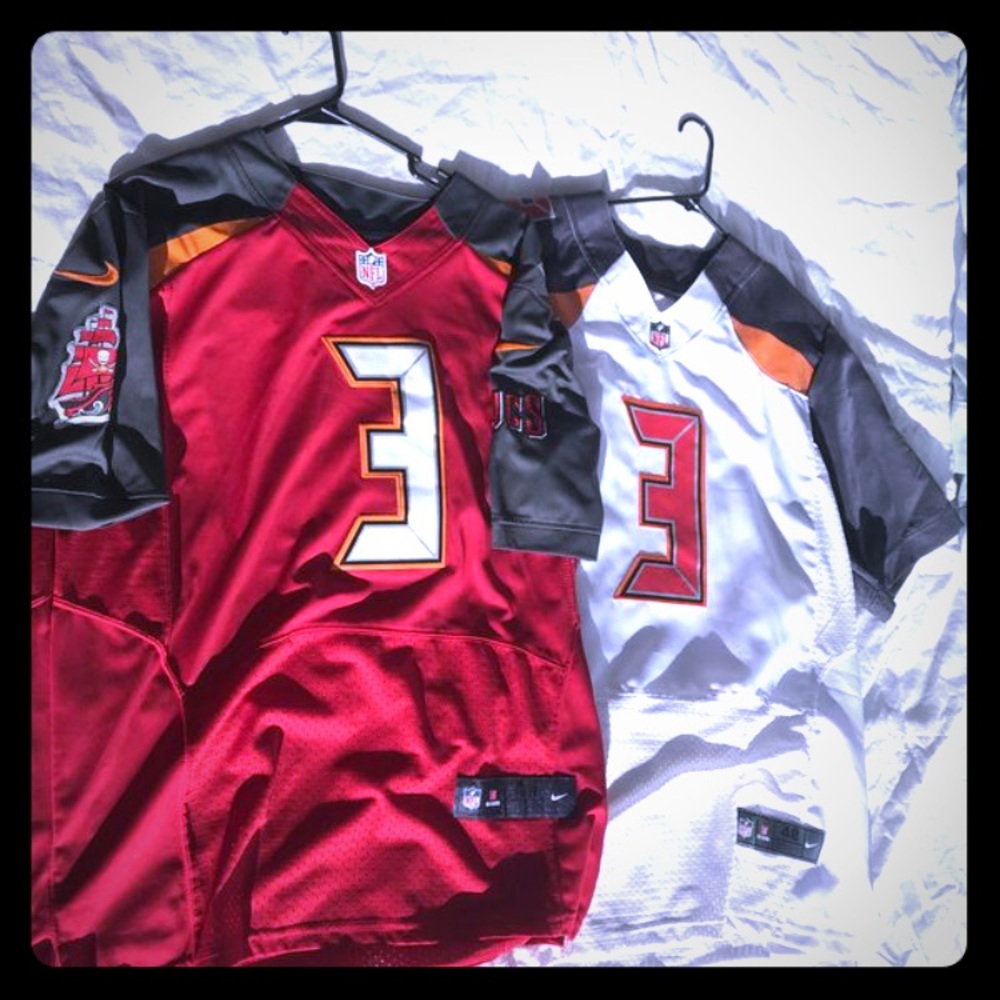 2 - Jameis Winston Jerseys - Red & White